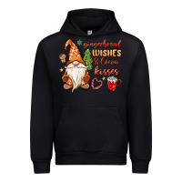 Black gingerbread wishes cocoa kisses Urban Hoodie - MaliasSmallBusiness