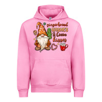 Fuchsia Pink gingerbread wishes cocoa kisses Urban Hoodie - MaliasSmallBusiness