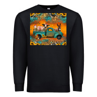 Black farm animals truck Premium Sweatshirt - Jasminsmagicworld