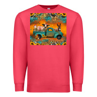 Cardinal farm animals truck Premium Sweatshirt - Jasminsmagicworld