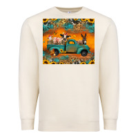 Sandshell farm animals truck Premium Sweatshirt - Jasminsmagicworld
