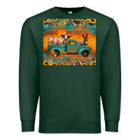 Sports Green farm animals truck Premium Sweatshirt - Jasminsmagicworld