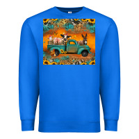 True Royal farm animals truck Premium Sweatshirt - Jasminsmagicworld