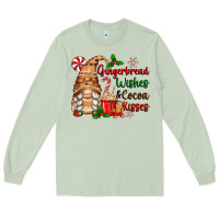 Matcha gingerbread wishes and cocoa kisses Long Sleeve Tee - Zillion Design Studio