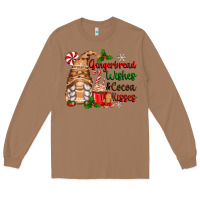 Toasted Coconut gingerbread wishes and cocoa kisses Long Sleeve Tee - Zillion Design Studio