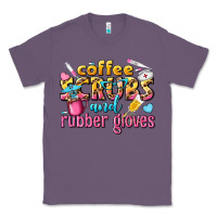 Lavender coffee scrubs and rubber gloves Classic Tee - texasbilliewilder
