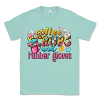 Seafoam coffee scrubs and rubber gloves Classic Tee - texasbilliewilder