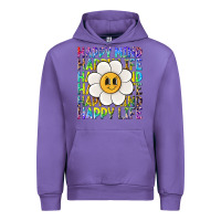 Tulip happy mind happy life Urban Hoodie - NancyCooperArtShop
