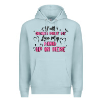 Blue Mist y'all gonna make me lose my mind Premium Hoodie - MaliasSmallBusiness
