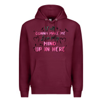 Burgundy y'all gonna make me lose my mind Premium Hoodie - MaliasSmallBusiness