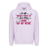 Lilac y'all gonna make me lose my mind Premium Hoodie - MaliasSmallBusiness