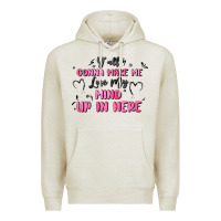 Oatmeal Heather y'all gonna make me lose my mind Premium Hoodie - MaliasSmallBusiness