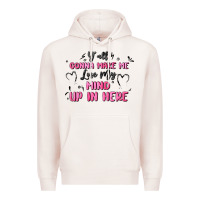 Pale Pink y'all gonna make me lose my mind Premium Hoodie - MaliasSmallBusiness