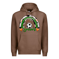 Chestnut Soccer Rainbow Premium Hoodie - RanaPortraitStore