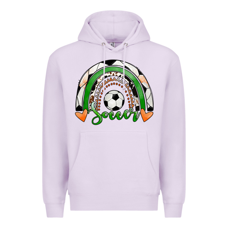 Soccer Rainbow Premium Hoodie by RanaPortraitStore | Teevron