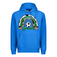 True Royal Soccer Rainbow Premium Hoodie - RanaPortraitStore