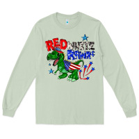 Matcha red white rawr billie wilder Long Sleeve Tee - texasbilliewilder