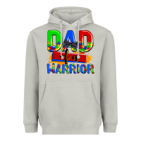 Moon Dust dad of a warrior Heavyweight Hoodie - AdoDesignShop
