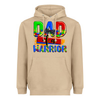 Mushroom dad of a warrior Heavyweight Hoodie - AdoDesignShop
