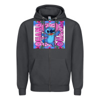 Smoke stitch ohana Zipper Hoodie - Zillion Design Studio