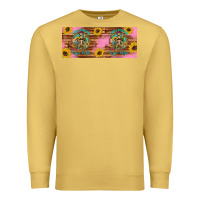 Antique Gold i hate everyone but coffee helps western skeleton coffee mug 15 oz Premium Sweatshirt - Artiststas