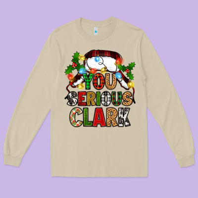 You Serious Clark Long Sleeve Tee Designed By Zillion Design Studio