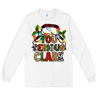 White you serious clark Long Sleeve Tee - Zillion Design Studio