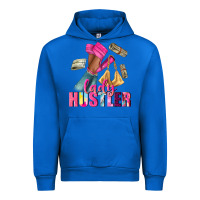 Cobalt lady hustler afro high heels Urban Hoodie - NancyCooperArtShop