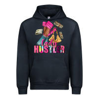 Navy lady hustler afro high heels Urban Hoodie - NancyCooperArtShop