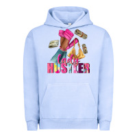 Pigment Grape Ice lady hustler afro high heels Urban Hoodie - NancyCooperArtShop