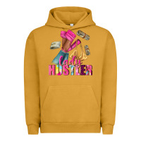 Pigment Peanut Butter lady hustler afro high heels Urban Hoodie - NancyCooperArtShop