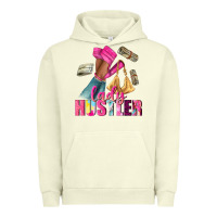 Pigment Pistachio lady hustler afro high heels Urban Hoodie - NancyCooperArtShop