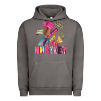 Pigment Tornado lady hustler afro high heels Urban Hoodie - NancyCooperArtShop