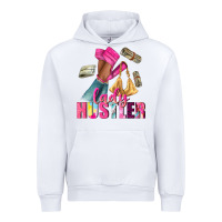 White lady hustler afro high heels Urban Hoodie - NancyCooperArtShop