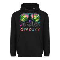 Black teacher off duty Heavyweight Hoodie - Artiststas