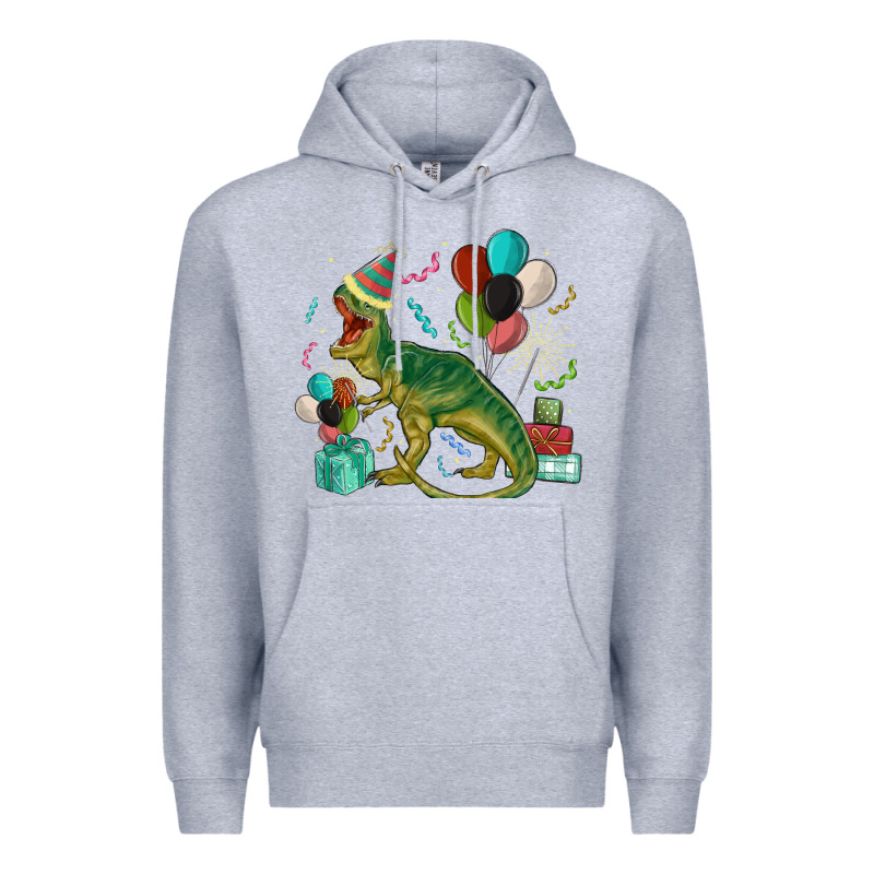 Party T Rex Premium Hoodie by MaliasSmallBusiness | Teevron