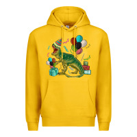 Lemon party t rex Premium Hoodie - MaliasSmallBusiness