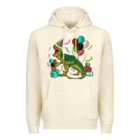 Sandshell party t rex Premium Hoodie - MaliasSmallBusiness