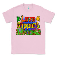 Bubblegum Pink love support advocate Classic Tee - Zillion Design Studio