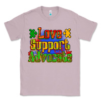 Lilac love support advocate Classic Tee - Zillion Design Studio