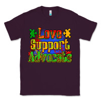 Plum love support advocate Classic Tee - Zillion Design Studio