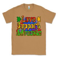 Toasted Coconut love support advocate Classic Tee - Zillion Design Studio