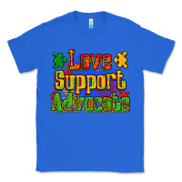 True Royal love support advocate Classic Tee - Zillion Design Studio
