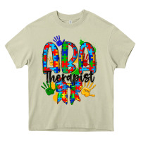 Mossy aba therapist Heavy Core Tee - CowhideDigitalArt