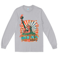 Moon Dust retro freedom rocks billie wilder Long Sleeve Tee - texasbilliewilder