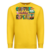 Lemon nurse coffee repeat Premium Sweatshirt - Jasminsmagicworld
