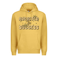 Antique Gold addicted to success Premium Hoodie - MaliasSmallBusiness