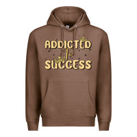 Chestnut addicted to success Premium Hoodie - MaliasSmallBusiness