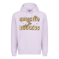 Lilac addicted to success Premium Hoodie - MaliasSmallBusiness