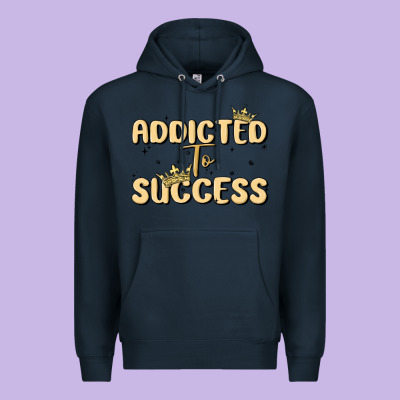 Addicted To Success Premium Hoodie Designed By Maliassmallbusiness